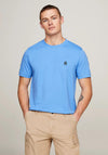 Tommy Hilfiger Monogram Embroidery T-Shirt, Blue Spell