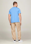 Tommy Hilfiger Monogram Embroidery T-Shirt, Blue Spell
