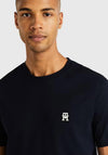 Tommy Hilfiger Monogram Embroidery T-Shirt, Desert Sky