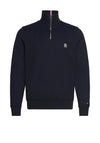 Tommy Hilfiger Monogram Quarter Zip Sweatshirt, Desert Sky