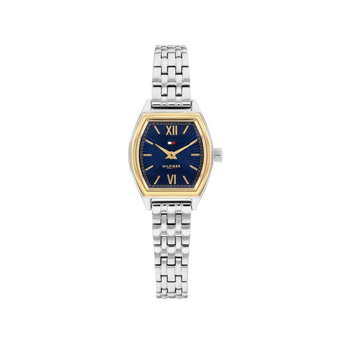 Tommy Hilfiger Ladies Norah Watch, Silver & Dark Blue