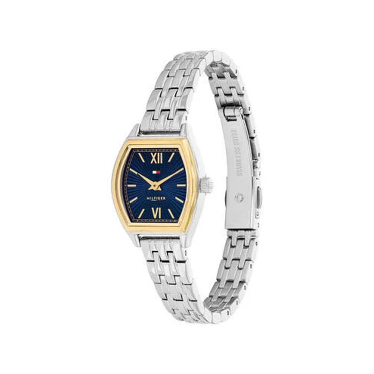 Tommy Hilfiger Ladies Norah Watch, Silver & Dark Blue