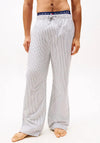 Tommy Hilfiger Original Oxford Relaxed Pyjama Bottoms, Navy & White