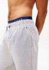 Tommy Hilfiger Original Oxford Relaxed Pyjama Bottoms, Navy & White