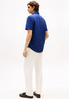 Tommy Hilfiger Short Sleeve Oxford Shirt, Dark Blue