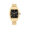 Tommy Hilfiger Men’s Oxford Watch, Gold & Black