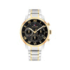 Tommy Hilfiger Men’s Oxford Watch, Silver & Black