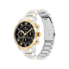 Tommy Hilfiger Men’s Oxford Watch, Silver & Black