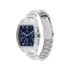 Tommy Hilfiger Men’s Oxford Watch, Silver & Navy