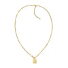 Tommy Hilfiger Ladies Padlock Necklace, Gold