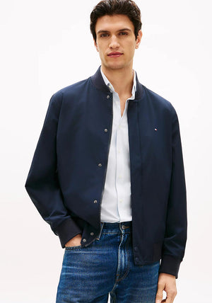 Tommy Hilfiger Performance Water Repellent Bomber Jacket, Navy