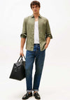 Tommy Hilfiger Pigment Dyed Linen Shirt, Battle Green