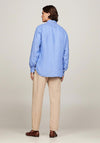 Tommy Hilfiger Pigment Dyed Linen Shirt, Blue Spell