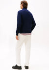 Tommy Hilfiger Pima Cotton Half Zip Sweater, Desert Sky