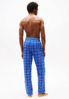 Tommy Hilfiger Plaid Drawstring Pyjama Bottoms, Verona Blue