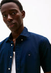 Tommy Hilfiger Flex Poplin Short Sleeve Shirt, Navy