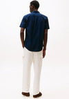 Tommy Hilfiger Flex Poplin Short Sleeve Shirt, Navy