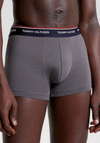 Tommy Hilfiger Premium Essentials 3 Pack Trunks, Rouge Multi