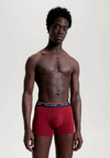 Tommy Hilfiger Premium Essentials 3 Pack Trunks, Rouge Multi