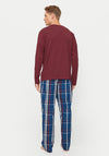 Tommy Hilfiger Pyjama Set, Burgundy & Navy