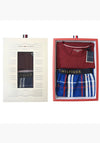 Tommy Hilfiger Pyjama Set, Burgundy & Navy