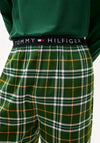 Tommy Hilfiger Relaxed Flannel Pyjama Set, Ornamental Green