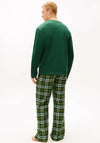 Tommy Hilfiger Relaxed Flannel Pyjama Set, Ornamental Green