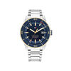 Tommy Hilfiger Men’s Remy Watch, Silver & Navy