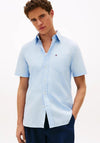 Tommy Hifiger Seersucker Short Sleeve Shirt, Sweet Blue