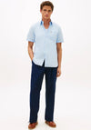 Tommy Hifiger Seersucker Short Sleeve Shirt, Sweet Blue