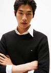 Tommy Hilfiger Signature Crew Neck Sweater, Black