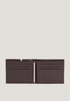 Tommy Hilfiger Men’s Signature Premium Leather Small Wallet, Coffee Bean