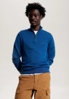 Tommy Hilfiger Signature Tape Half Zip Sweater, Deep Indigo