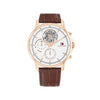 Tommy Hilfiger Men’s Stewart Watch, Rose Gold & Brown