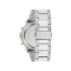 Tommy Hilfiger Men’s Stewart Blue Dial Watch, Silver & Rose Gold