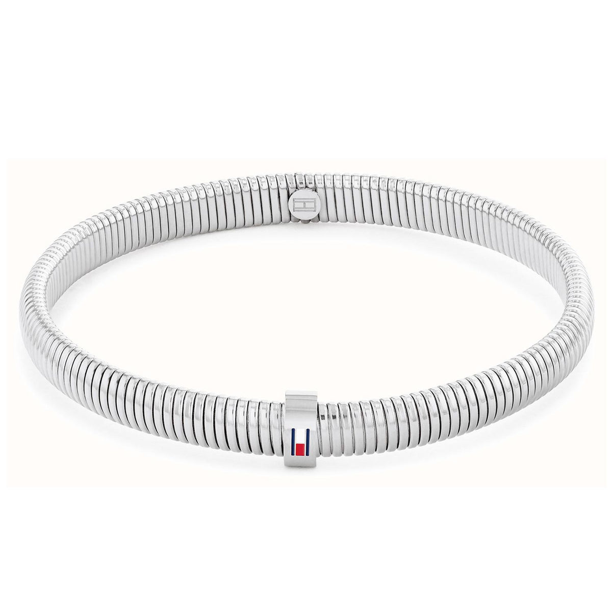 Tommy Hilfiger Stretch Bangle, Silver