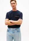 Tommy Hilfiger Stripe Pocket T-Shirt, Navy
