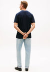 Tommy Hilfiger Stripe Pocket T-Shirt, Navy