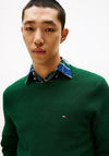Tommy Hilfiger Textured Knit Sweater, Ornamental Green