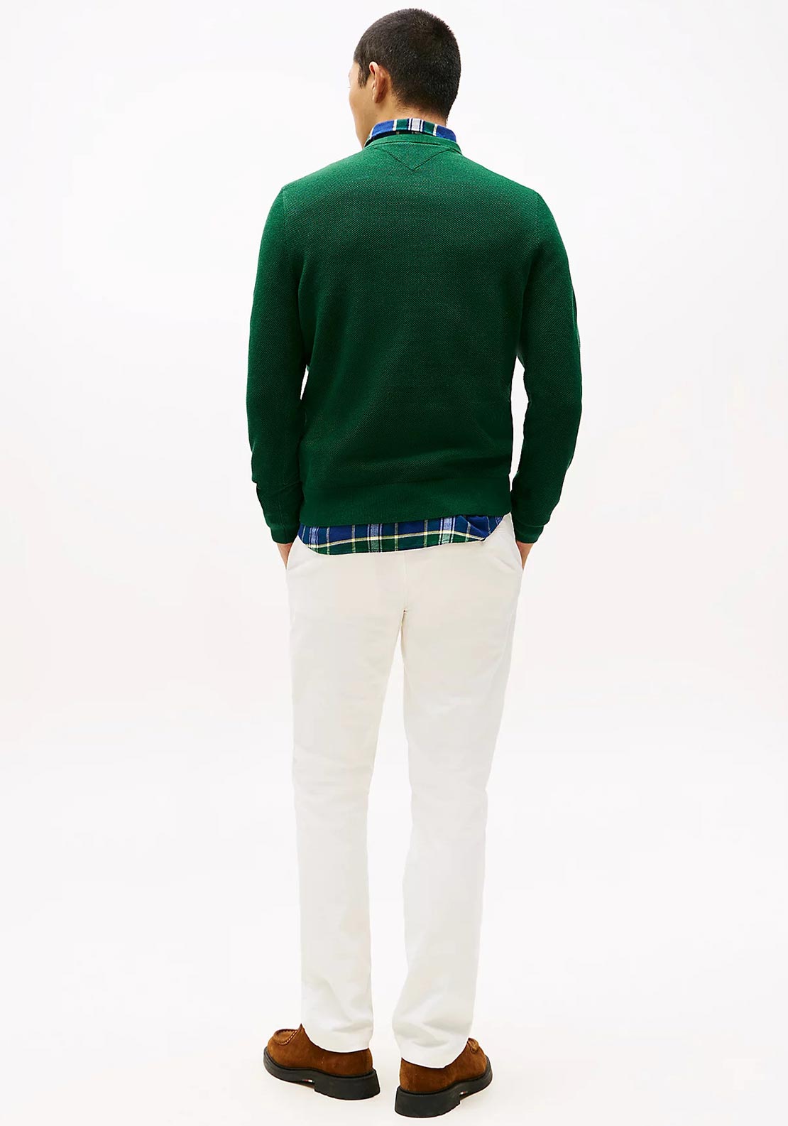 Tommy Hilfiger Textured Knit Sweater, Ornamental Green