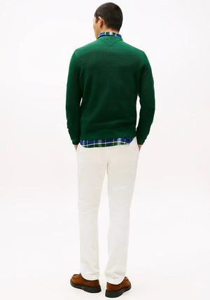 Tommy Hilfiger Textured Knit Sweater, Ornamental Green
