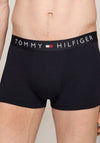 Tommy Hilfiger TH Original 3 Pack Trunks, Burgundy Multi