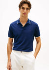 Tommy Hilfiger Tipped Pique Polo Shirt, Carbon Navy