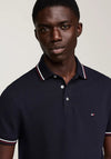 Tommy Hilfiger Tipped Polo Shirt, Navy