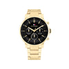 Tommy Hilfiger Men’s Tyson Watch, Gold & Black