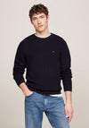Tommy Hilfiger Waffle Knit Sweater, Desert Sky