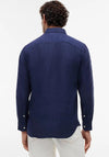 Tommy Hilfiger Washed Pure Linen Shirt, Blue Jean