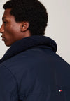 Tommy Hilfiger Water Repellent Rockie Puffer Jacket, Navy
