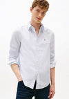 Tommy Hilfiger Flex Print Shirt, Optic White