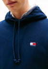 Tommy Jeans Badge Logo Hoodie, Navy